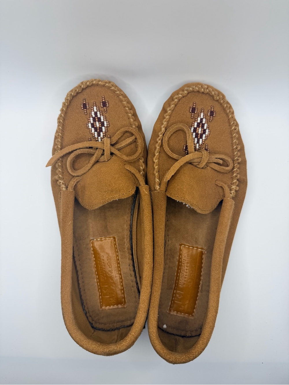 Mukluks Canoe Suede Moccasin- ladies 7